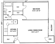 The Carriage House of Fort Lee NJ Floor Plans